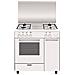 Cucina a Gas AS854GX 4 Fuochi Gas Forno Gas Classe A Dimensioni 80x50 Colore Bianco Serie Alpha - Foto miniatura 1