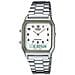 Orologio Uomo vintage aq-230a-7b anadigit cinturino in acciaio - Foto miniatura 2
