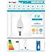 Lampadine Led 4164 E14 Da 4w Candela Fiamma - Colore: Bianco Caldo Vt-1818tp - Foto miniatura 3