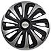 009124 Set Copricerchi, Nero, 17'', Set Di 4 - Foto miniatura 1