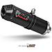 Silenziatore S. 017. l3c Oval Carbonio Carbon Cap Suzuki Gsf 650 Bandit - Foto miniatura 1
