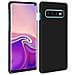 Cover Samsung Galaxy S10 Antishock Rigida Soft Touch Resistente - Nero Opaco - Foto miniatura 1