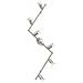 Buzz-led Suitable For Indoor Use Gu10 3w Metallic Wall Lighting - Wall Lighting (6 Bulb (s), 3 W, Gu10, 3000 K, Ip20, Metallic)  - Foto miniatura 1