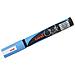 Marker Uni Chalk - Pwe-5m - 1,8-2,5 Mm - Azzurro - 1 Pz - Foto miniatura 1