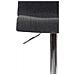 2 Sgabelli Alti Hoover in Tessuto - Set 2 Sgabelli Bar Design Regolabile 59-80 cm I Sedie Sgabello Girevole 360°con Schienale Grigio Scuro Cromato - Foto miniatura 5