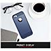 Custodia Compatibile Con Apple Iphone 7 / 7s / 8 / Se 2020 In Brushed Blu - Coperchio Protettivo In Silicone Tpu Flessibile In Look Acciaio Inossidabile-fibra Di Carbonio - Foto miniatura 8