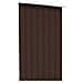 Capannone Da Giardino In Acciaio Zincato 163x83x154 Cm Marrone - Foto miniatura 2
