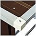 Capannone Da Giardino In Acciaio Zincato 163x83x154 Cm Marrone - Foto miniatura 3