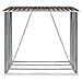 Capannone Da Giardino In Acciaio Zincato 163x83x154 Cm Marrone - Foto miniatura 4