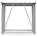 Capannone Da Giardino In Acciaio Zincato 163x83x154 Cm Marrone - Foto miniatura 6