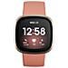 Smartwatch Versa 3 Impermeabile Bluetooth Cardiofrequenza Giroscopio Corallo / Oro - Foto miniatura 2