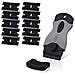 Plastica Raschietto Sticker Remover Con 10 Plastic Razor Blade Doppia Bordi Per La Rimozione Label Gum Decal No Graffiato Nero - Foto miniatura 1