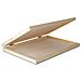A4 Scatola Di Legno Con Coperchio | 34 X 25,3 X 5,3 Cm | Valigetta Cassetta Conteniore Portaoggetti Portagiochi Cofanetto | Perfetta Per Decoupage Documenti Giocattoli Attrezzi - Foto miniatura 1