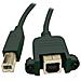 USB 2.0 B / B 1.8m, USB B, USB B, Maschio / femmina, Dritto, Dritto, Nero - Foto miniatura 1