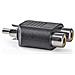 CAGB24940BK adattatore per inversione del genere dei cavi RCA 2x RCA Female Nero - Foto miniatura 2