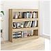 Libreria / divisorio Rovere Sonoma 100x30x103 Cm - Foto miniatura 3