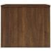 Tavolino Rovere Marrone 80x50,5x41,5 Cm In Legno Multistrato - Foto miniatura 5