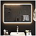 Specchio Da Bagno Con Luci Led 90x60 Cm - Foto miniatura 1
