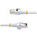 Cavo Ethernet Cat 6a - 10m - Bianco - Cavo Di Rete Lan Low Smoke Zero Halogen (lszh) - 10gbe 500mhz 100w Poe++ - Filo /cavo Patch Schermato S /ftp Con Spinotto Rj45 Antigroviglio E Rilievi Di Trazione - Foto miniatura 2