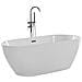 Vasca Da Bagno Freestanding Nevis 160 X 75 Cm Bianco - Foto miniatura 7