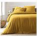 Set Biancheria Da Letto In Garza Di Cotone Gialla 240 X 260 Cm - Foto miniatura 1