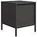 Comodini 2 Pz Neri 35x39x43,5 Cm In Acciaio - Foto miniatura 6