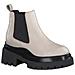 Beige Casual Closed Booties Stivaletti Pelle Scarpe Donna Beige Eu 37, 1-25462-29 418 - Foto miniatura 2
