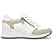 Leisure Trainers White Sneakers Sintetico E Tessile Scarpe Donna Bianco Eu 38, N4324-80 - Foto miniatura 2