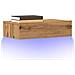 Mobile Porta TV con Luci LED Rovere Artigianale 60x35x15,5 cm - Foto miniatura 3