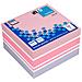 Info Cubo Da 400 Foglietti Adesivi 75 X 75 Mm - Certificato Fsc? - Colori Viola, Rosa Pastello, Rosa Brilla - Foto miniatura 1