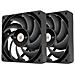 TOUGHFAN 14 Case per computer Ventilatore 14 cm Nero 2 pz - Foto miniatura 1