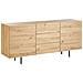 Credenza A 2 Ante Kenora Marrone Chiaro - Foto miniatura 2