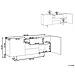 Credenza A 2 Ante Kenora Marrone Chiaro - Foto miniatura 6