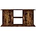 Supporto Acquario 121x41x58 cm in Legno Multistrato Rovere Fumo - Foto miniatura 5