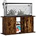 Supporto Acquario 121x41x58 cm in Legno Multistrato Rovere Fumo - Foto miniatura 3