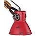 Lampada a Parete 25 W Rosso Anticato 96x15x20 cm E27 - Foto miniatura 7