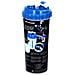 Bottiglia Sportiva 550 Ml Shaker Con Chiusura, Blu - Foto miniatura 3