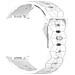 Cinturino In Silicone Con Texture Da Calcio Compatibile Con Samsung Galaxy Watch8/watch8 Classic White - Foto miniatura 1