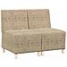 Poltrona Sofa 2 pcs Grigio chiaro 55 x 74 x 82 cm - Foto miniatura 1