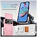 Custodia Magnetica 2-in-1 Con Supporto E Protezione Antiurto Compatibile Con Iphone 17 Air Pink - Foto miniatura 7