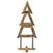 Albero di Natale Marrone 150 cm Legno massello di teak - Foto miniatura 1