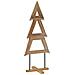 Albero di Natale Marrone 150 cm Legno massello di teak - Foto miniatura 6