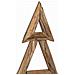 Albero di Natale Marrone 150 cm Legno massello di teak - Foto miniatura 7