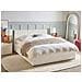 Letto Contenitore Bouclé Massognes 160 X 200 Cm Bianco Sporco - Foto miniatura 1