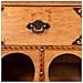 Mobile Portavini In Legno Color Miele 63x31x69,5h - Foto miniatura 6