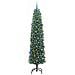 Albero di Natale artificiale con 300 LED Verde 240 cm - Foto miniatura 2
