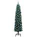 Albero di Natale artificiale con 300 LED Verde 240 cm - Foto miniatura 3