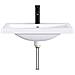 Lavabo da bagno Nero Opaco 61 x 40 x 16,5 cm Metallo - Foto miniatura 3