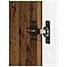 Mobile TV Legno antico 99 x 34,5 x 47 cm Legno ingegnerizzato - Foto miniatura 7