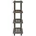 Unità di scaffalatura 4 livelli 100 x 40 x 136,5 cm PP - Foto miniatura 6